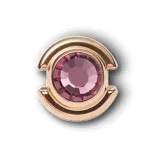 Colored Glaze Amethyst Pendant