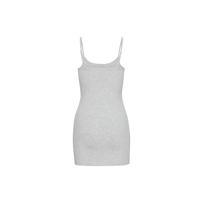 ARITZIA Sunday Best Chill Rolo Dress Slip Dresses Women's Heather Chrome-1