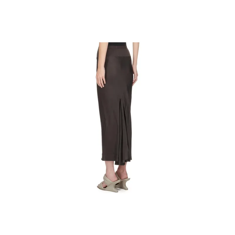 RICK OWENS Porterville Satin Skirt-1