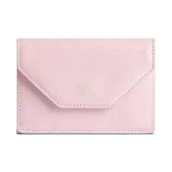 Balenciaga Smooth Calf Leather Wallet Mini Women's Pink
