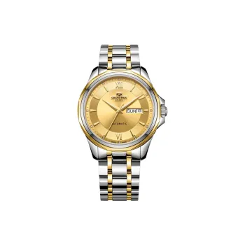 GRAND PRIX Mechanical Movement Men's Watches Watch White Dial