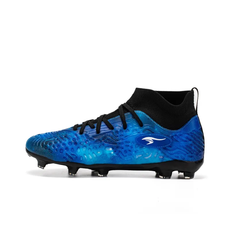 SUNAIS MG Rubber Short Studs TF Rubber Broken Studs Artificial Ground, Natural Ground Breathable Soccer Shoes Unisex-2