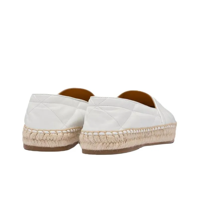 PRADA Casual Single Shoes Women's White-4
