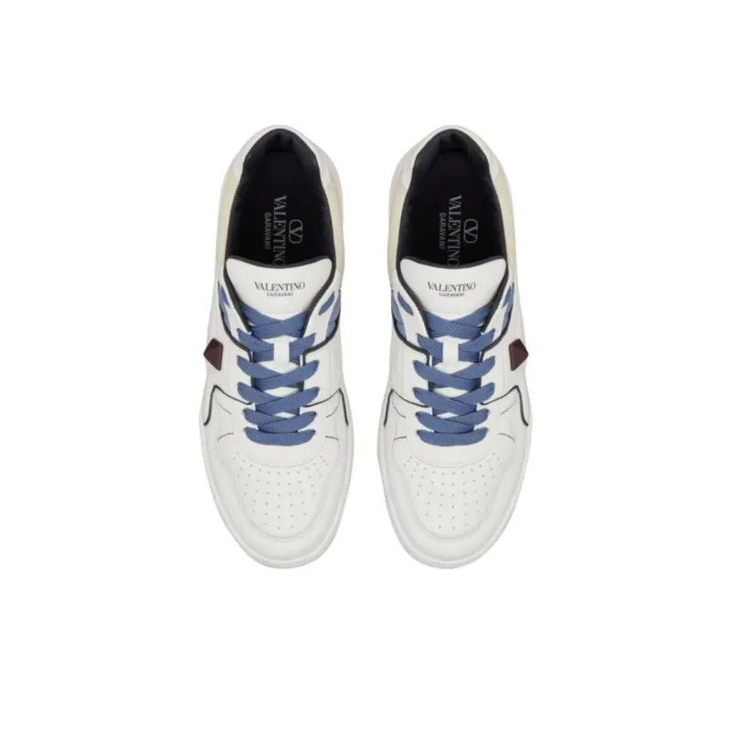 Valentino Garavani One Stud Lace Up Sneakers-4