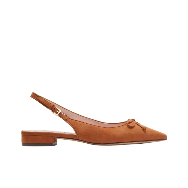 Kate Spade Veronica Flats Casual Single Shoes Women's Brown-1