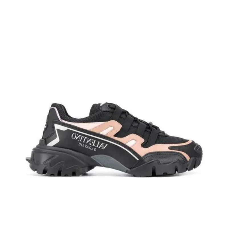 Valentino Climbers Low Top Casual Shoes Men's Black-1