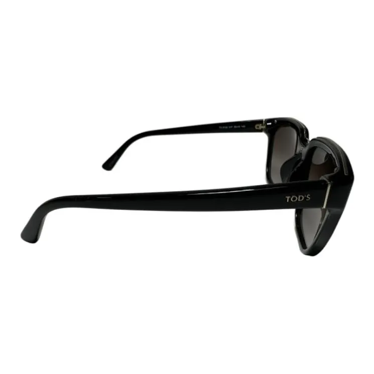 TOD'S Irregular Shape Sunglasses Men's Black-1