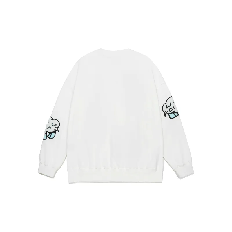 Guuka x AGAHO Sweatshirt Unisex White-1