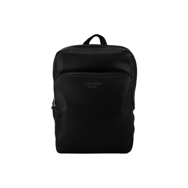 CALVIN KLEIN Synthetic Material Backpack Medium Size Men's Black-1