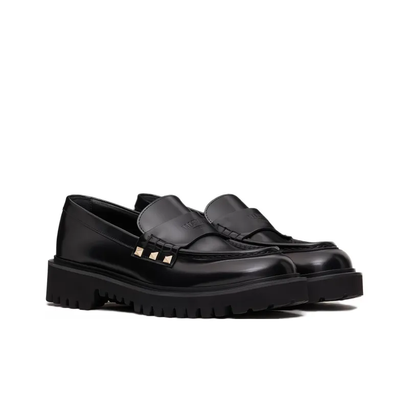 Valentino Garavani Rockstud Slip On Loafers Women's-2