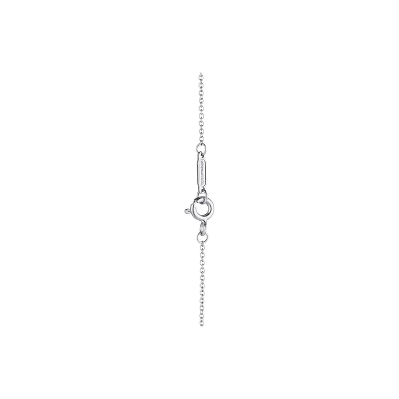 TIFFANY & CO. Diamond Platinum Necklaces Women's Silver-2