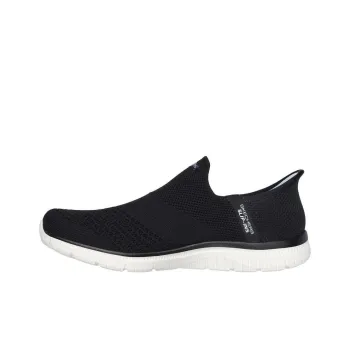 Skechers Slip Ins Slip Resistant Low Top Casual Shoes Women's Black