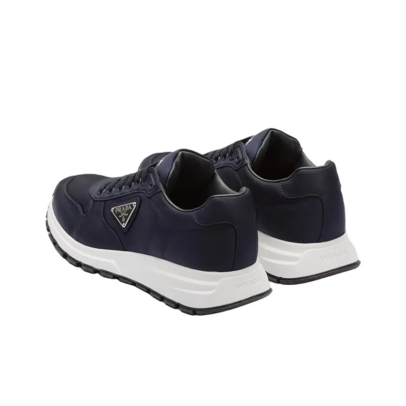 PRADA Re Nylon Sneaker Marine White-3