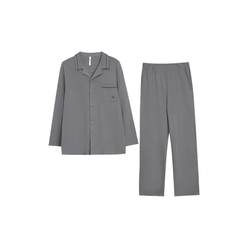 Red Beans At Home Pajama Set Men's-1