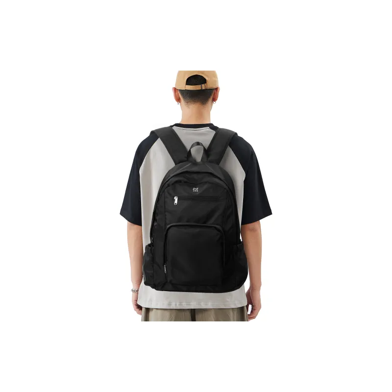 QING QI ZHE Fabric Backpack Regular Unisex Multicolor-14