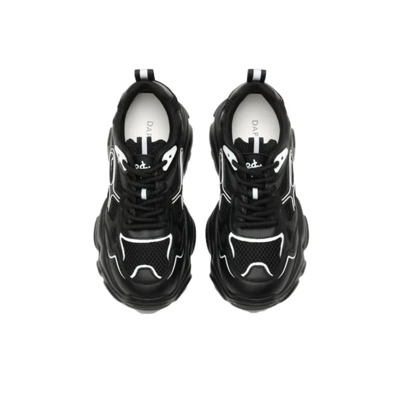 DAPHNE Cushioning, Slip Resistant, And Abrasion Resistant Low Top Chunky Sneakers Women's-22