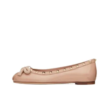 Valentino Garavani Rockstud Slip On Ballerina Shoes Women's