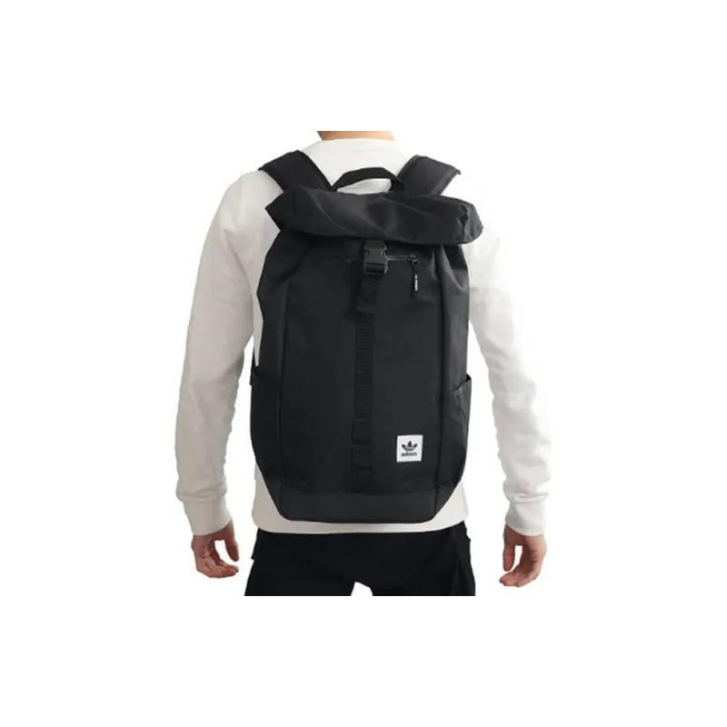 Adidas Originals Polyester Backpack Regular Unisex Black-3