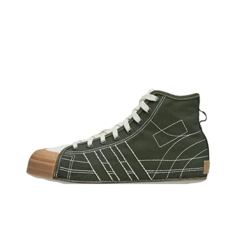 Adidas Y 3 Nizza Hi Night Cargo Cream White Gum-0