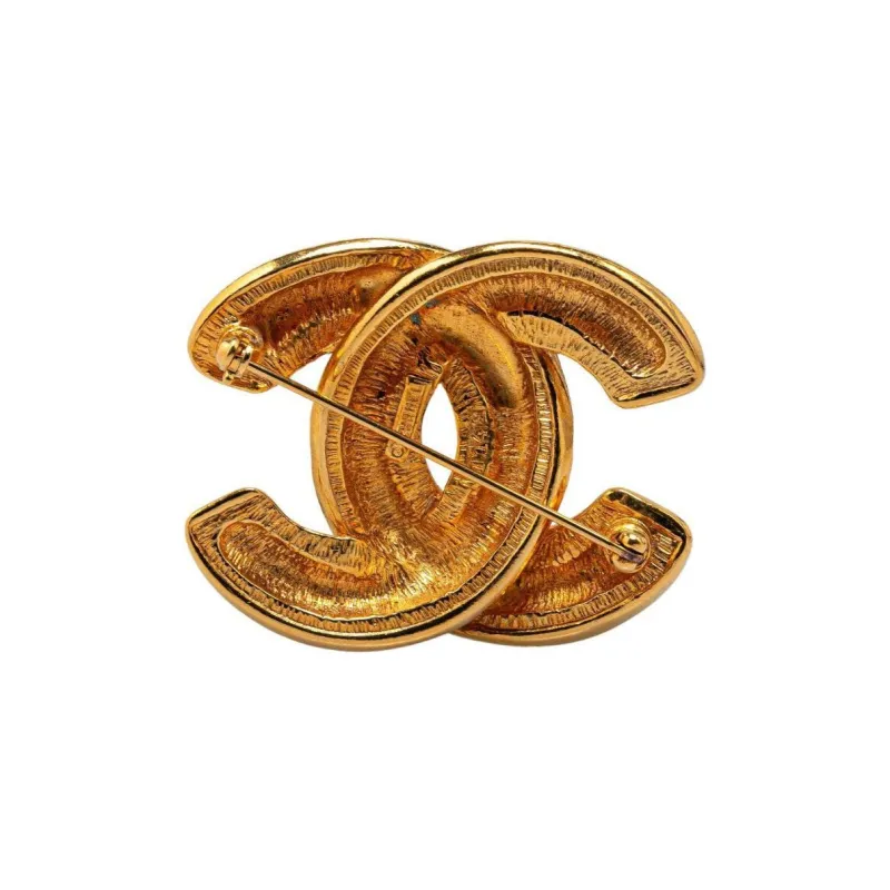 CHANEL 1990s Cc Brooch-1