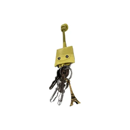 Balenciaga Brass Keychains Women's Yellow