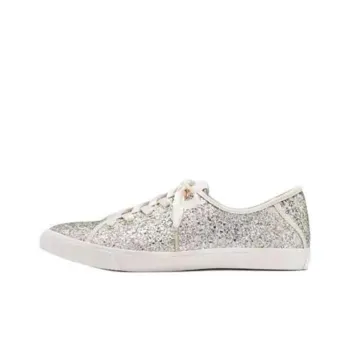 Kate Spade Trista Low-Top Skateboard Shoes Women's Silver