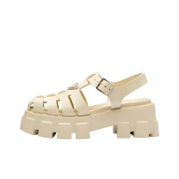 PRADA Monolith 55mm Triangle-logo Sandals