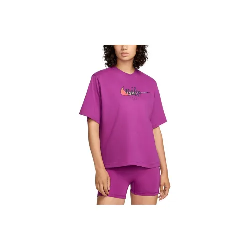 Nike SLAM T-Shirts Women's Hot Fuchsia