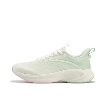 361° Speed Breathable Low-Top Running Shoes Women's Feather White Brook Green