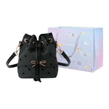 GOX Canvas Bag, Shoulder Bag Regular Women's Polka Dot/Heart/Bowknot