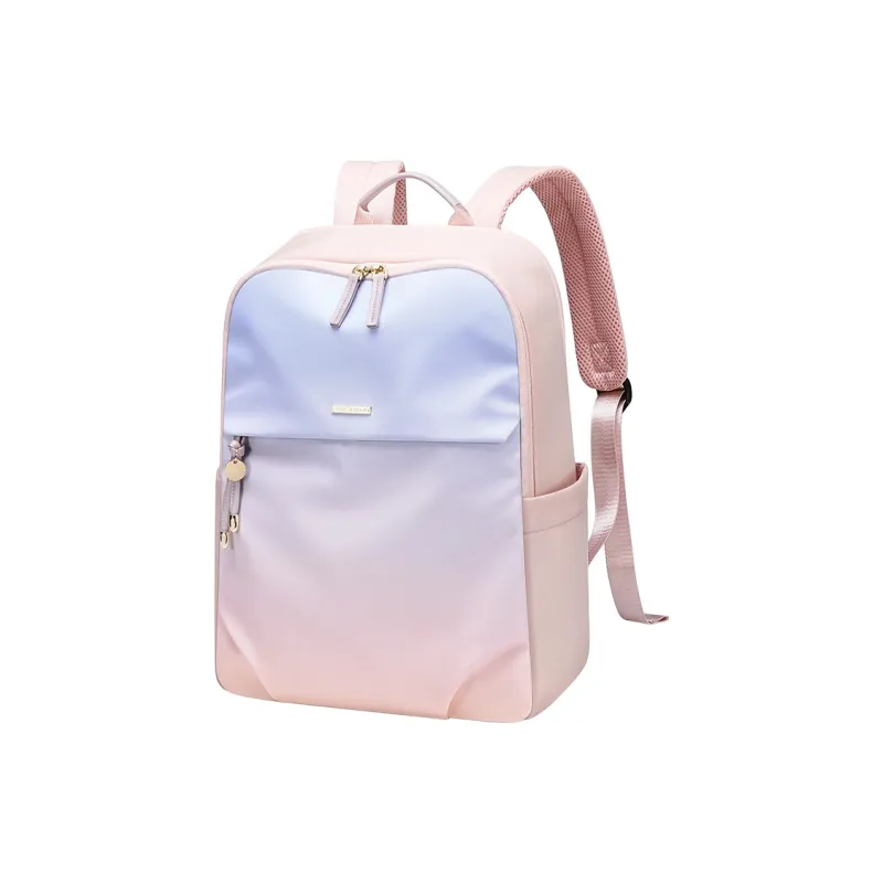 GOLF Fabric Backpack Women's Blue Pink-1