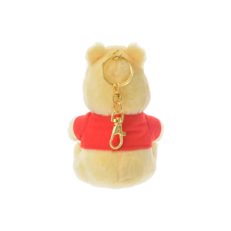 Disney Tokyo Disney Winnie The Pooh Toy Keychain/Straw Hat Keychain Dolls Plush Pendant 14cm Height-3