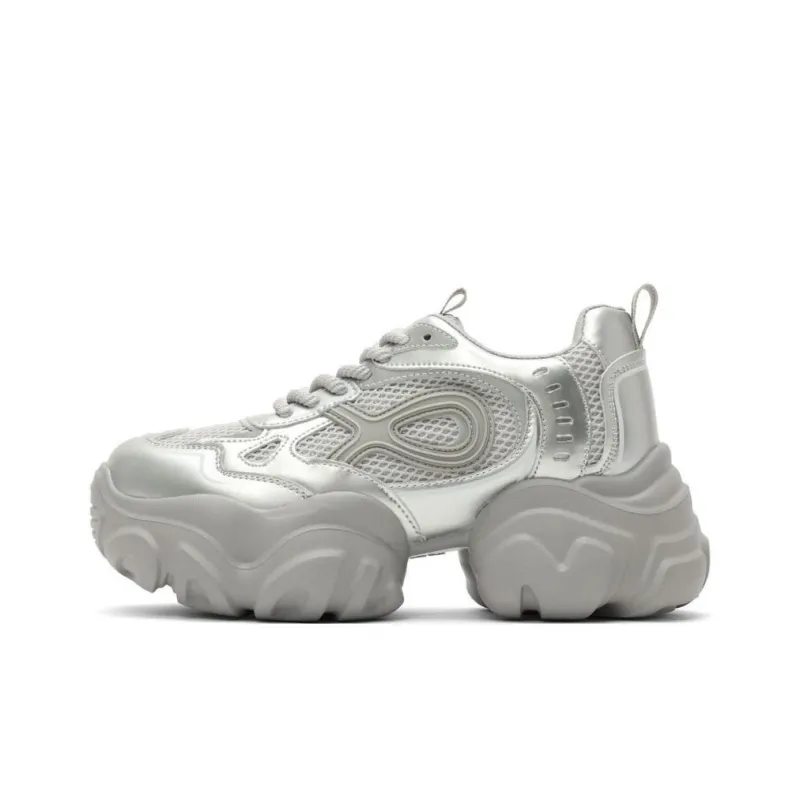 DAPHNE Cushioning, Slip Resistant, And Abrasion Resistant Low Top Chunky Sneakers Women's-12