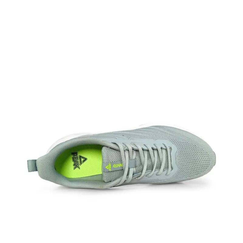 PEAK Cushioning Anti-Slip And Wear-Resistant Low-Top Casual Running Shoes Men's Elegant Blue White-2