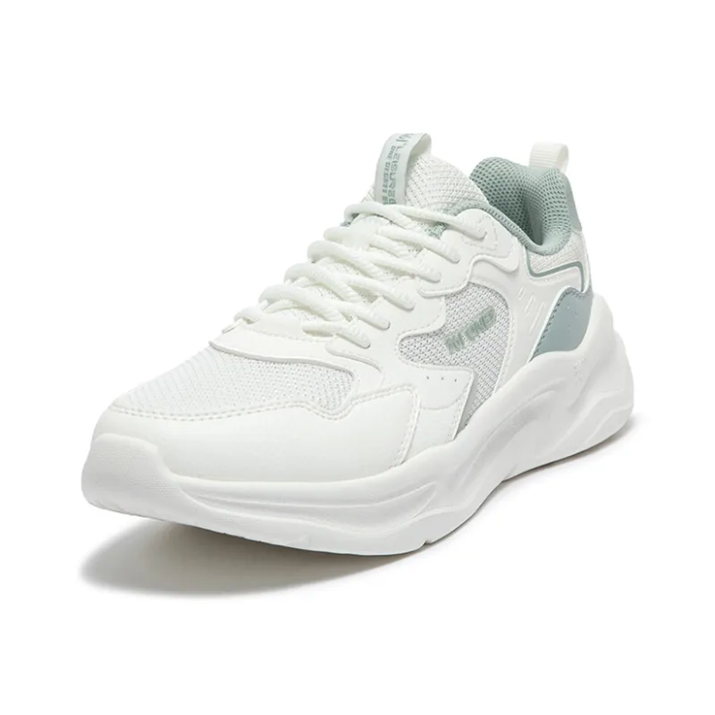 361° Ke Song 2 Anti Slip Wear Resistant Low Top Casual Shoes Women's Light Smoke Green-1