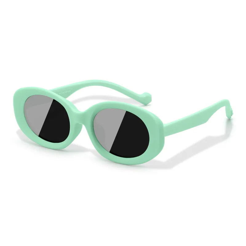 PULAIS TR/Memory Plastic Oval Sunglasses Kids'-6