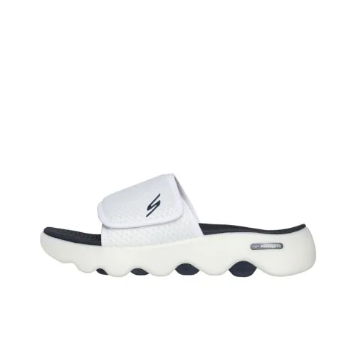 Skechers GOWALK Slide Slippers Men White/Black