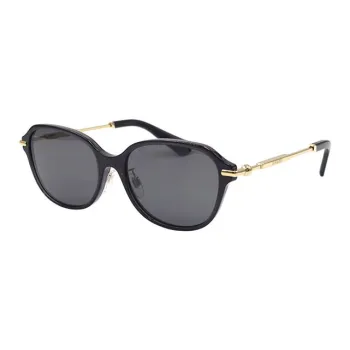 Burberry Square Sunglasses Women's Black Gold
