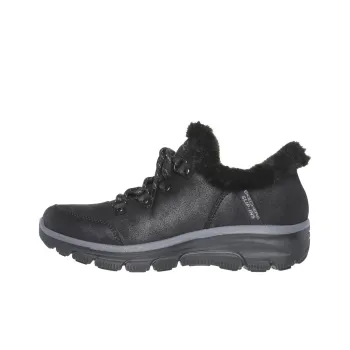 Skechers Slip Ins Anti Slip Wear Resistant Low Top Hiking Shoes Women's Black