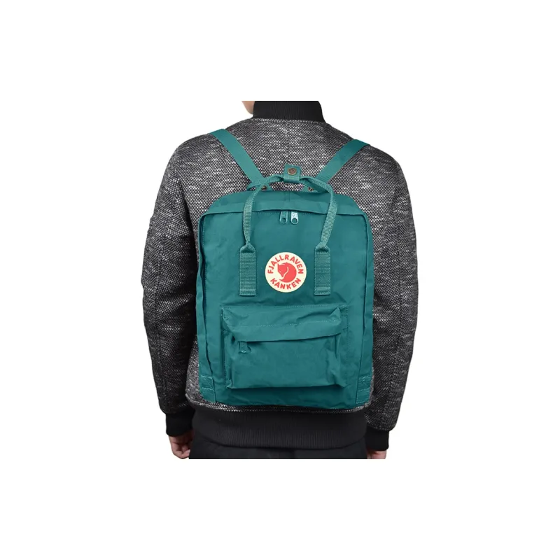 Fjallraven Kanken Backpack Vinylon Ocean Green Unisex-4