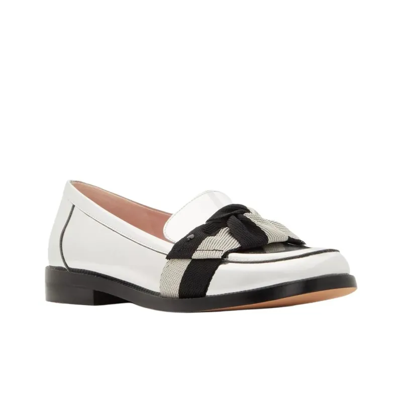 Kate Spade Leandra Loafers Women's Silver-2