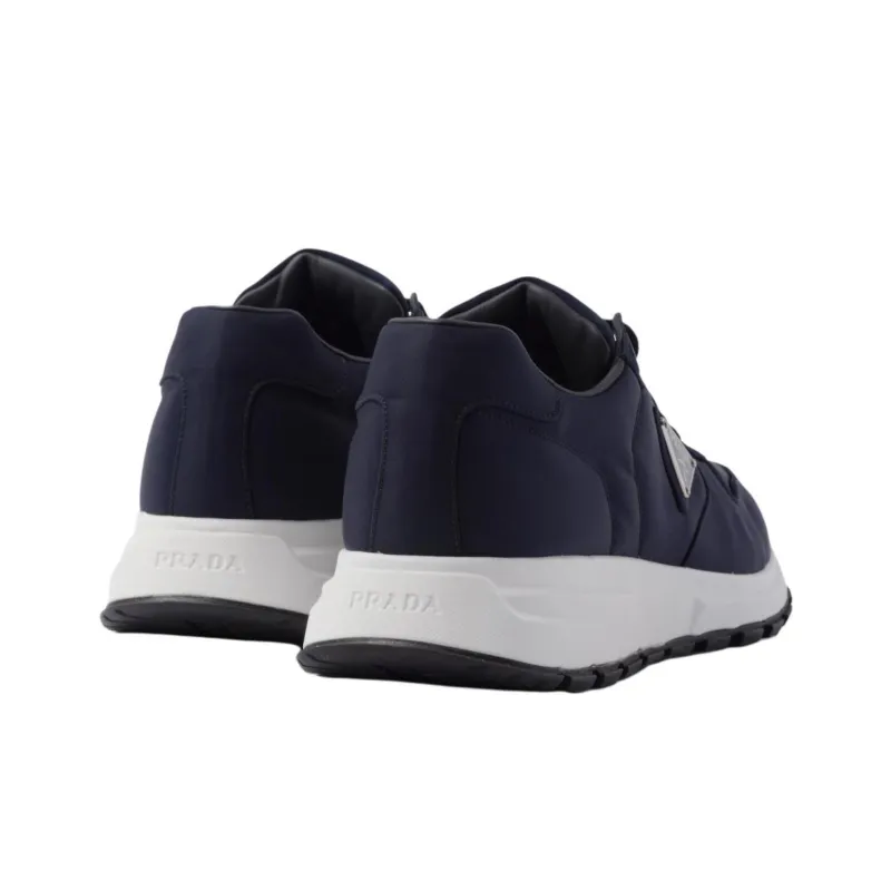 PRADA Re Nylon Sneaker Marine White-4