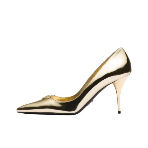 PRADA Shoes High Heels Women's Gold