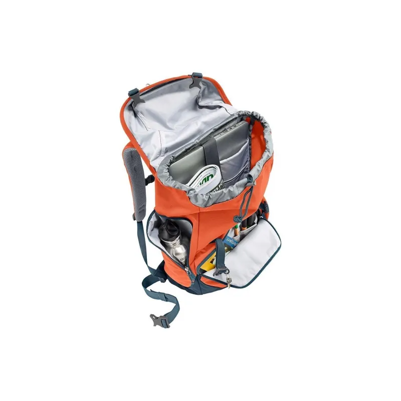 DEUTER Polyester Outdoor Hiking Bag Backpack Unisex Orange-7
