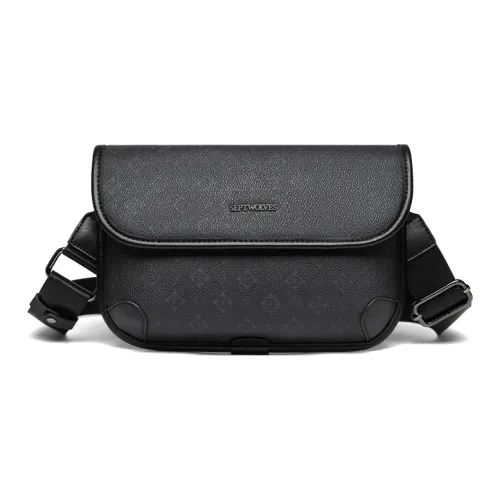 SEPTWOLVES Crossbody Bags Black