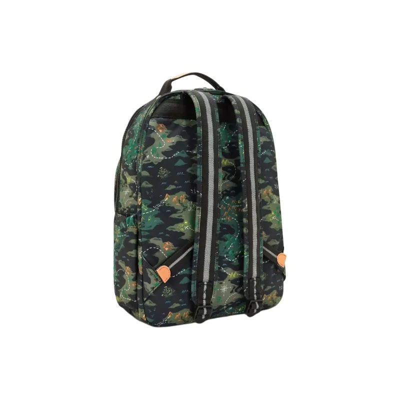 Kipling Nylon Backpack Unisex Green-4