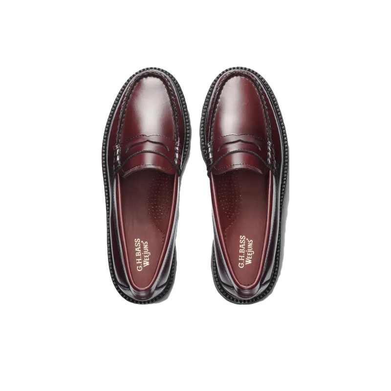 G.H. Bass & Co. Whitney Loafers Women's Red Brown-4