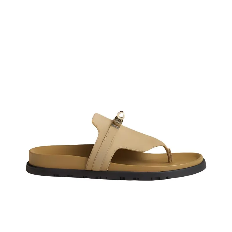 HERMES Empire Flip Flops Women's Yellow-1