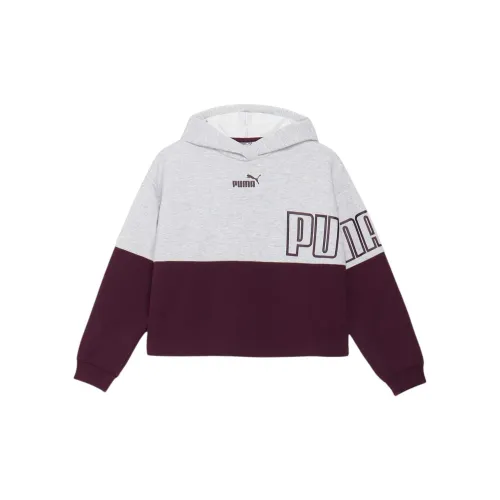 PUMA Power MX Sweatshirts Women's Light Gray