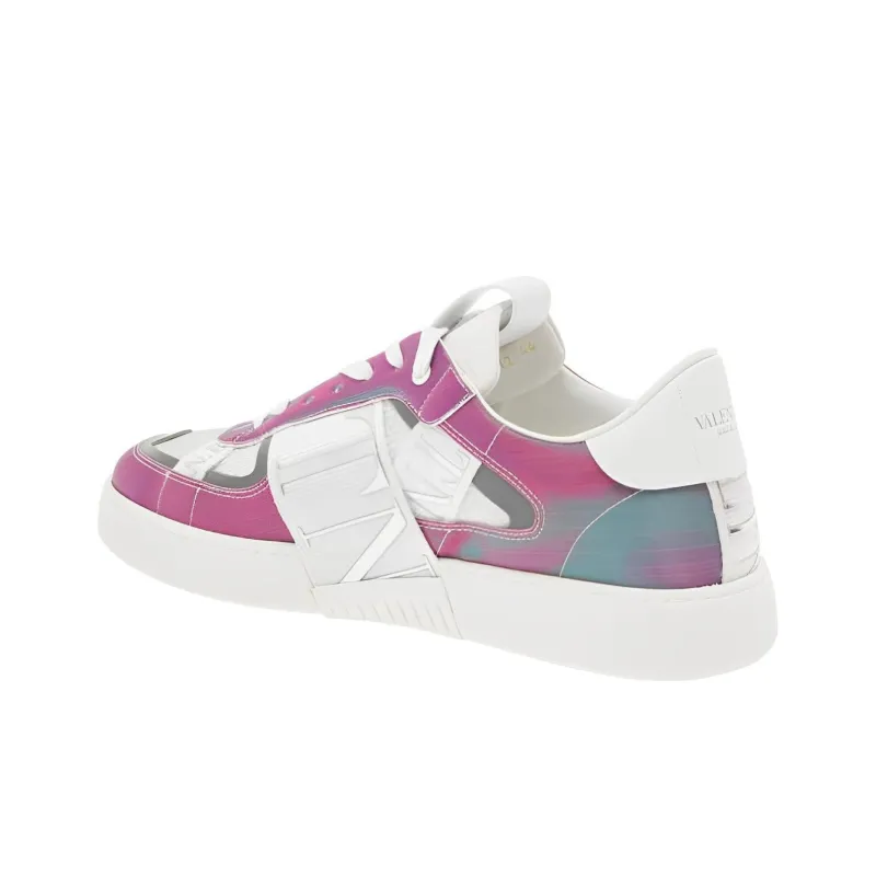 Valentino VL7N Low Top Stylish Skateboarding Shoes Men's Pink-3